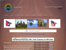 Tablet Screenshot of cmnkhmer.org